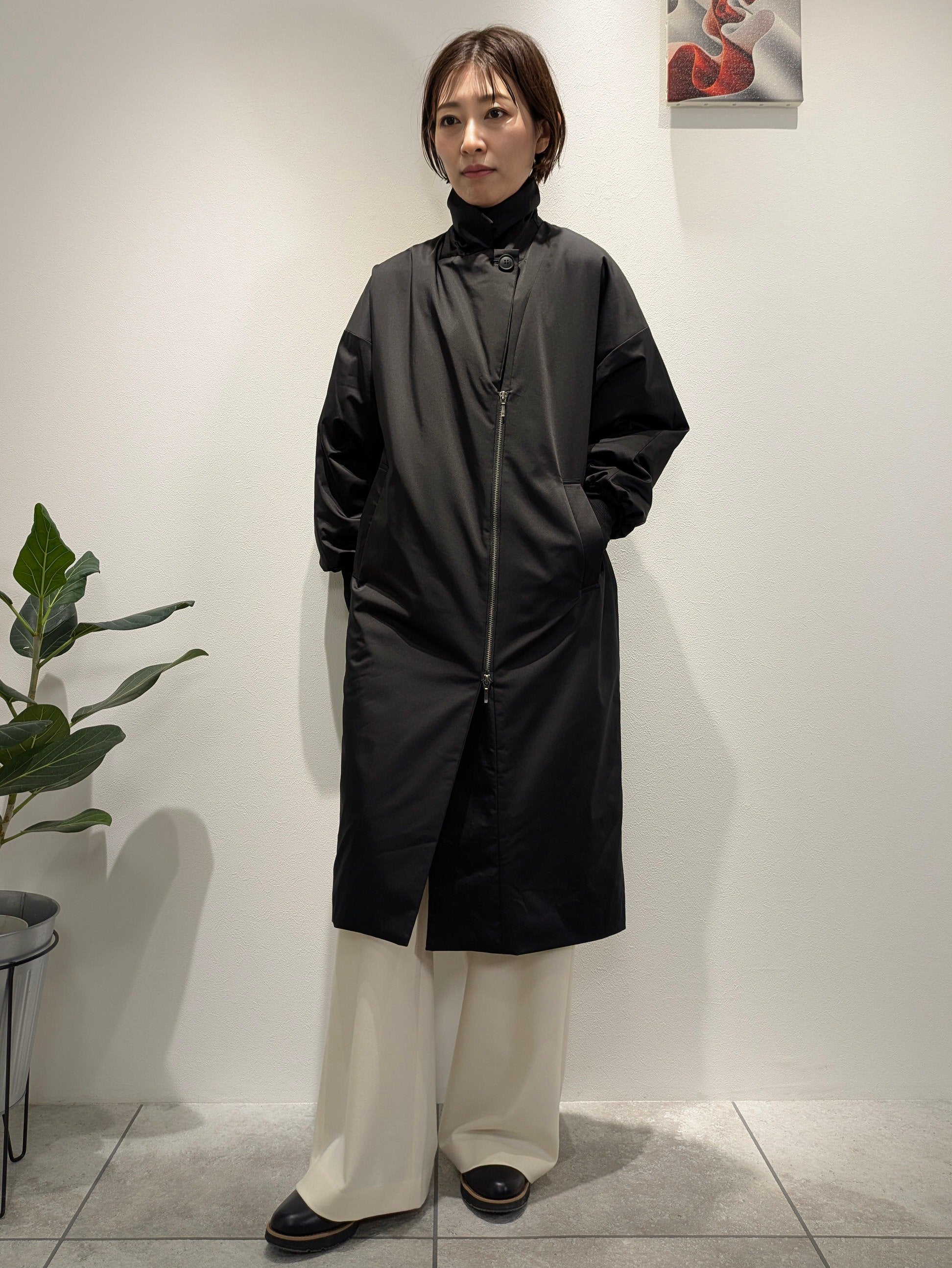 LIMONTA quilted padded long coat