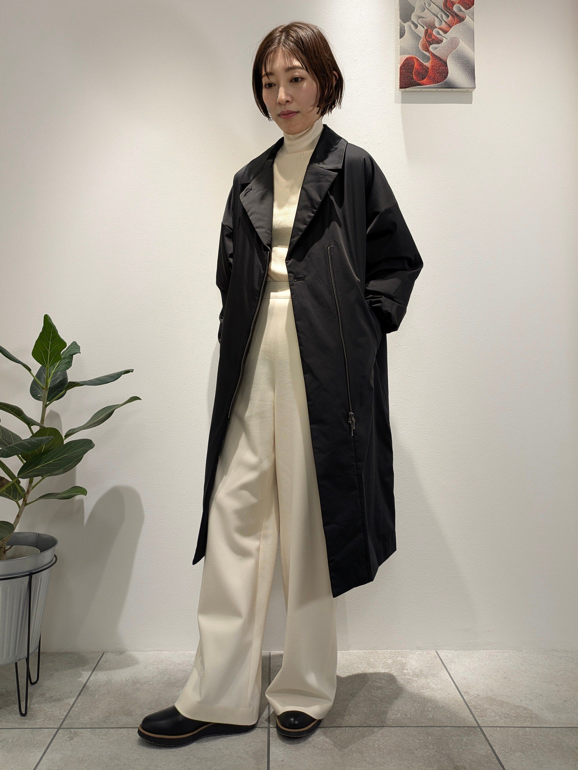 LIMONTA quilted padded long coat