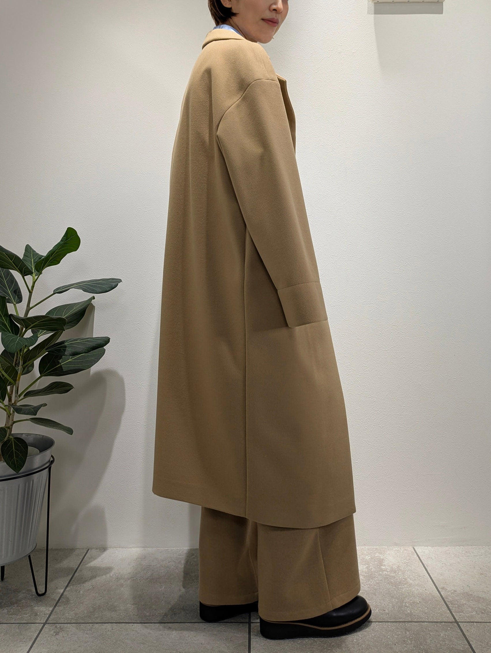 Wool-like Chester coat