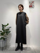 MA-1 sleeve dress