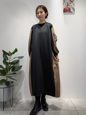 MA-1 sleeve dress