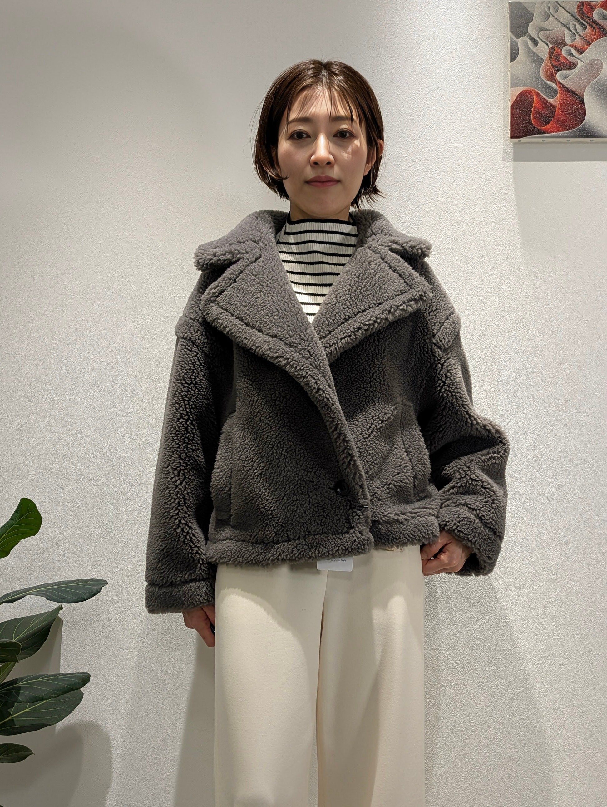 Teddy Boa Tailored Short Coat