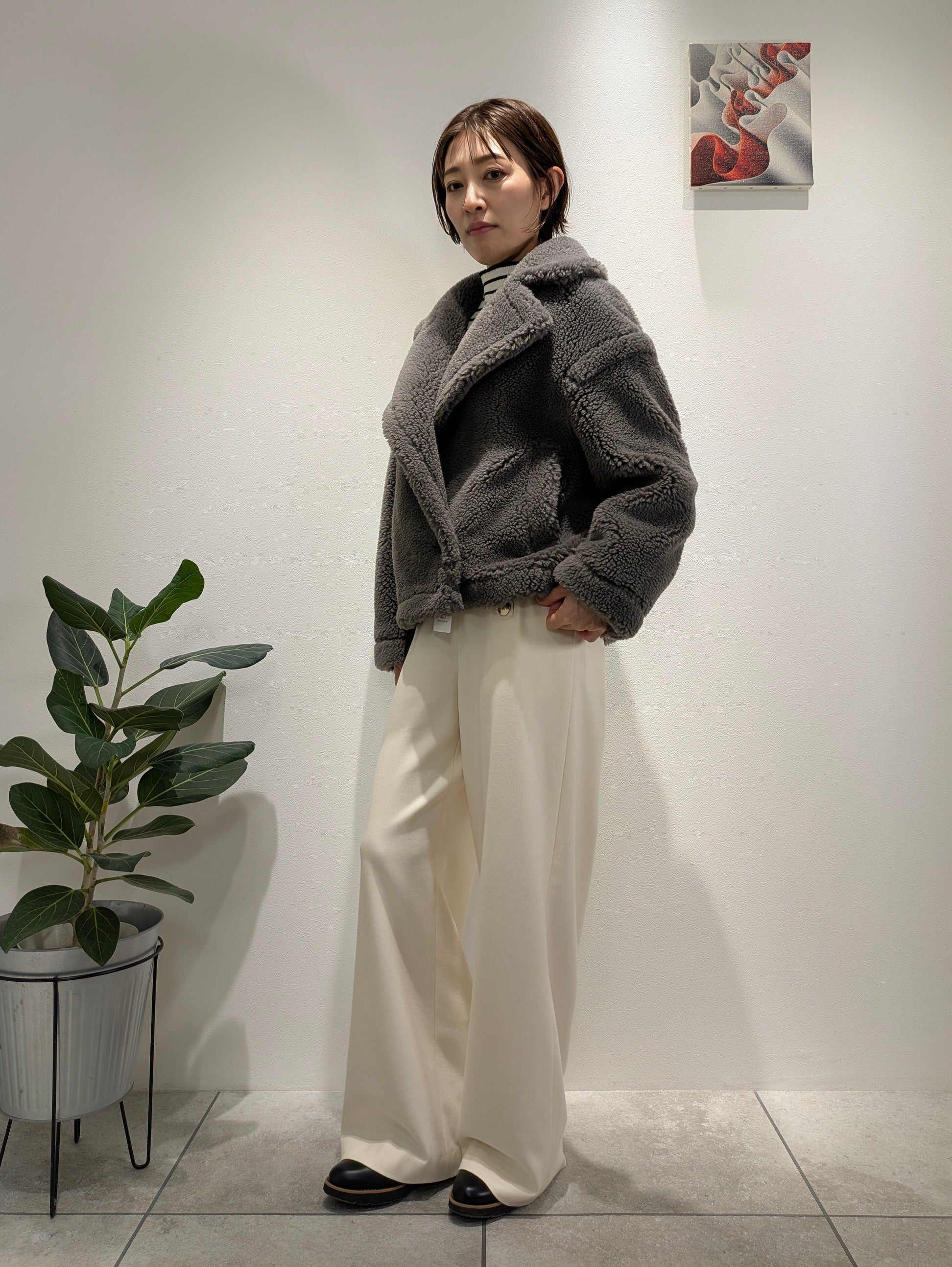 Teddy Boa Tailored Short Coat