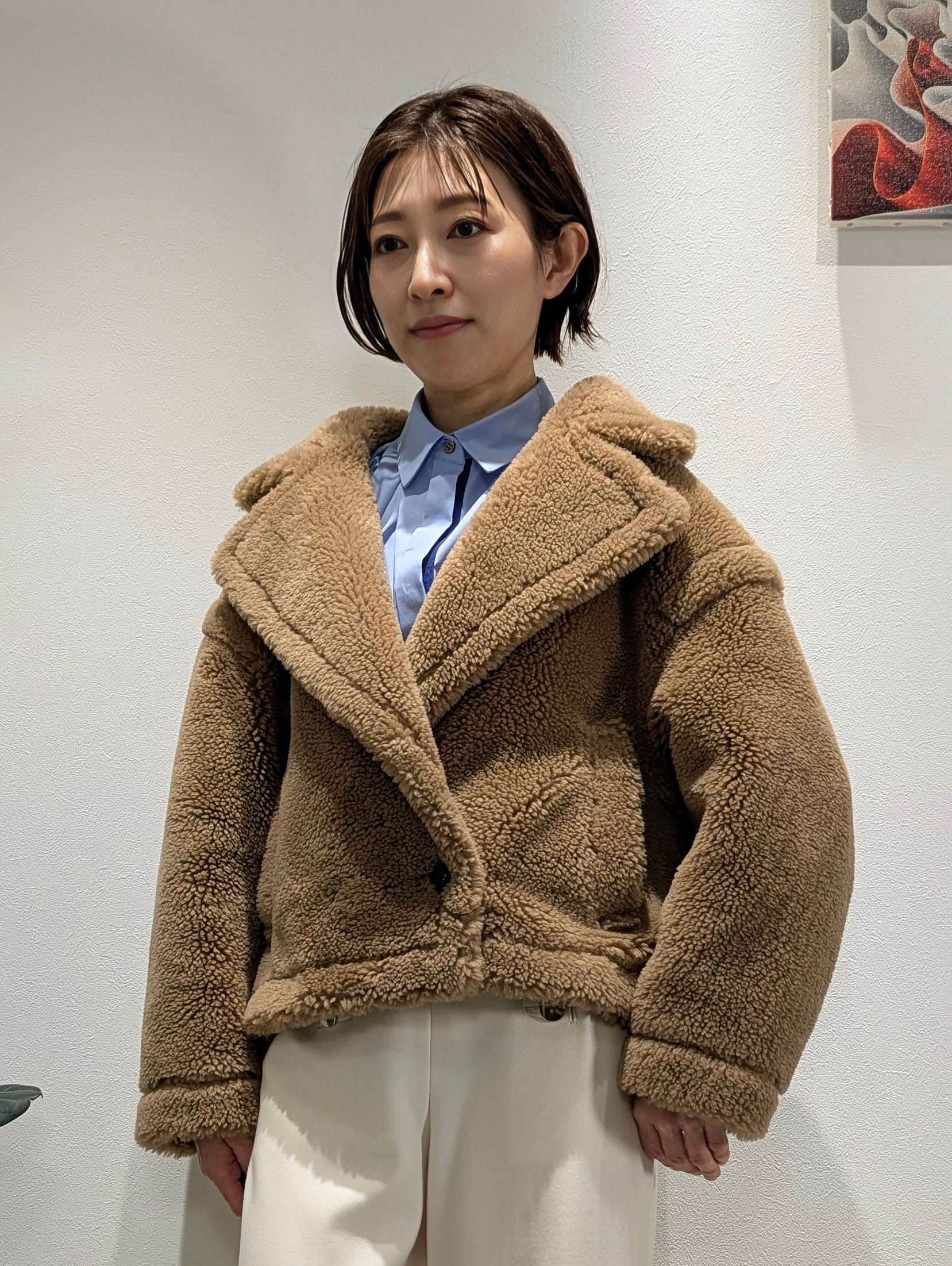 Teddy Boa Tailored Short Coat