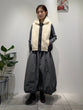 Boa x Taffeta Padded Short Vest