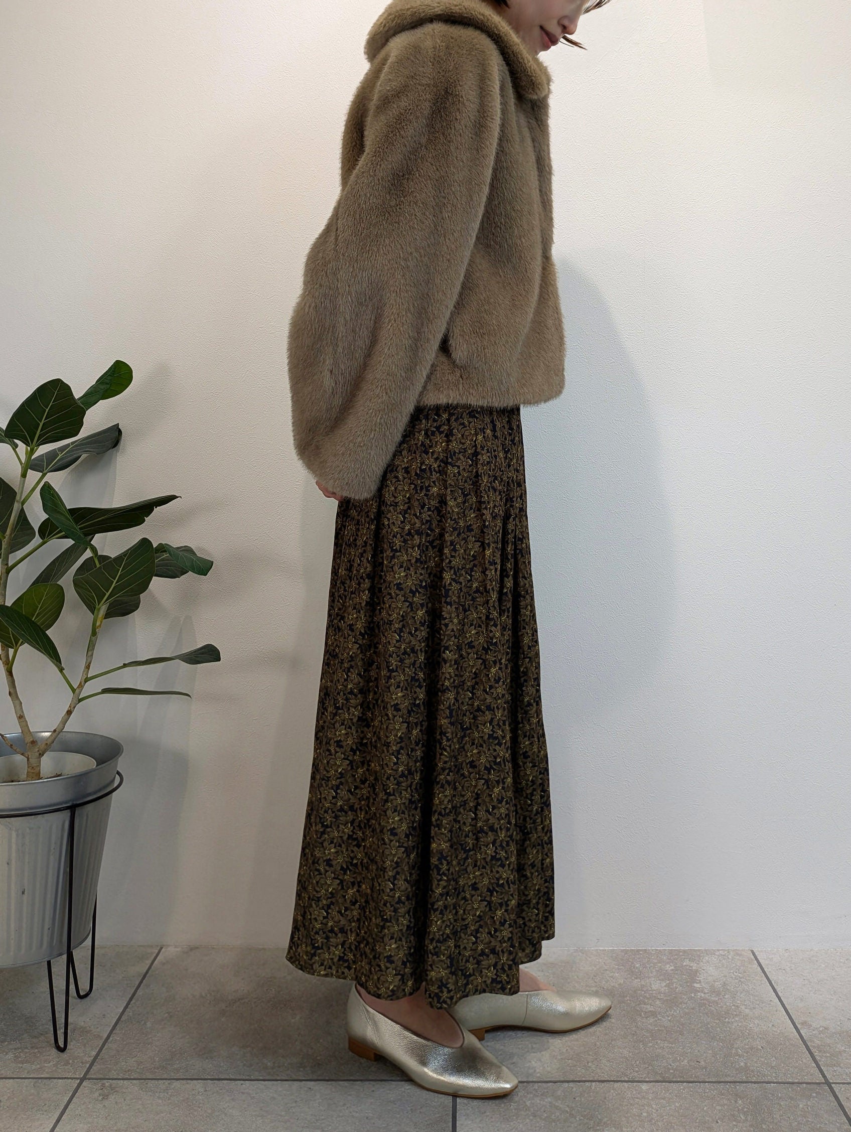 Eco Fur Short Jacket