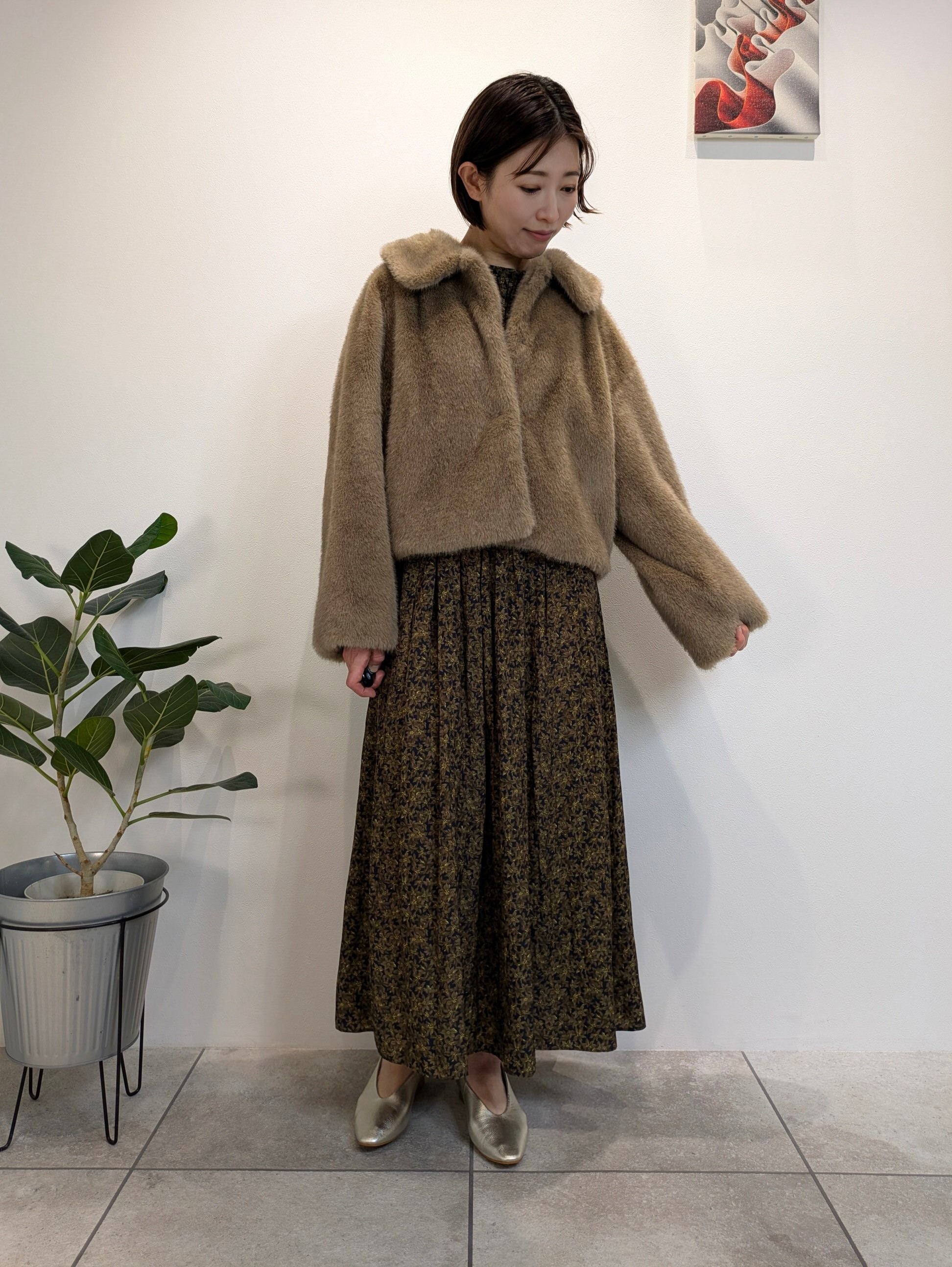 Eco Fur Short Jacket