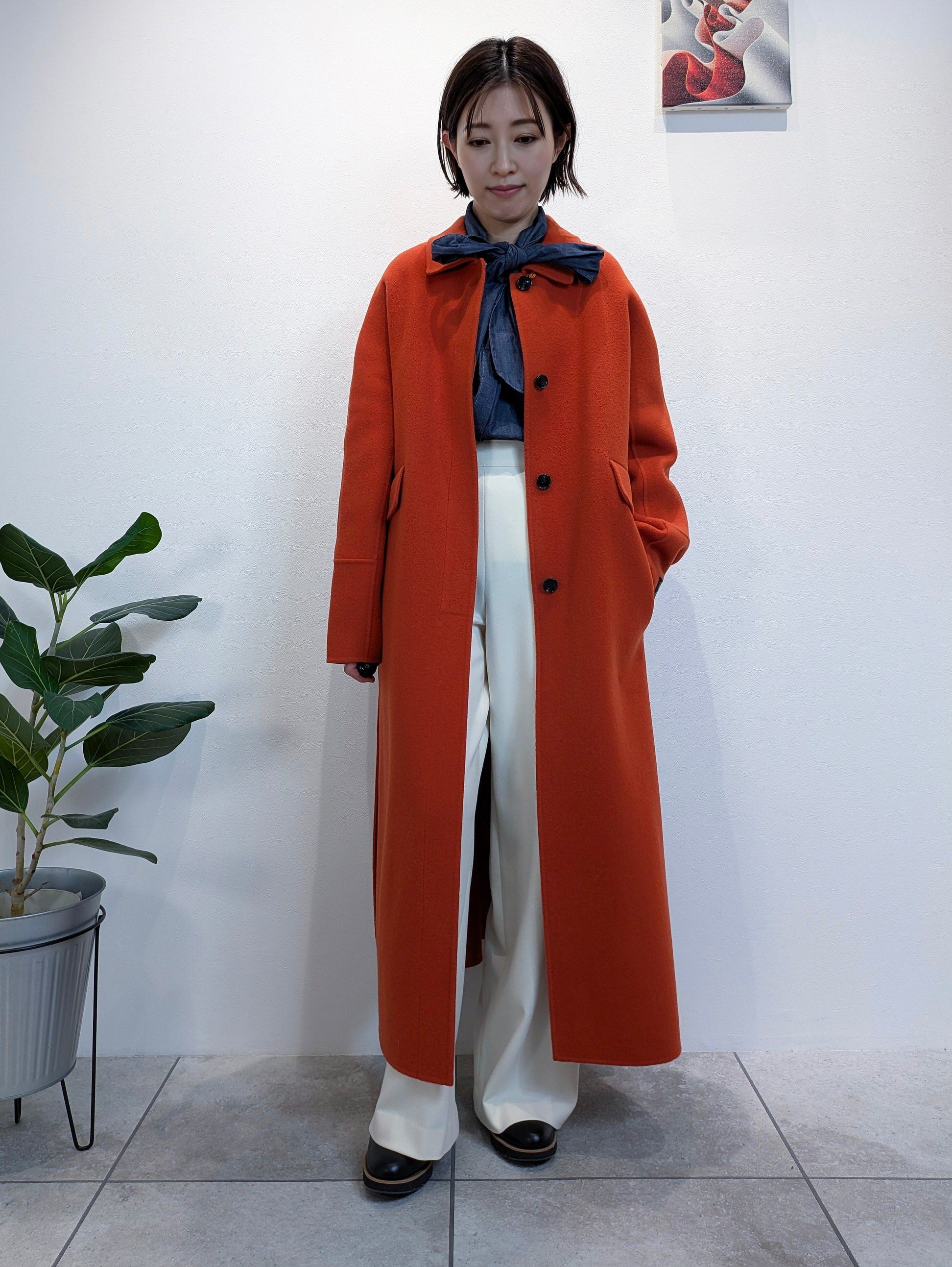 SAMURAI Wool Long Coat
