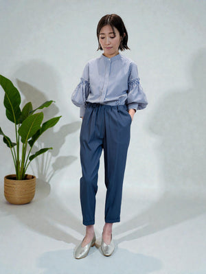 ウエストギャザーパンツ