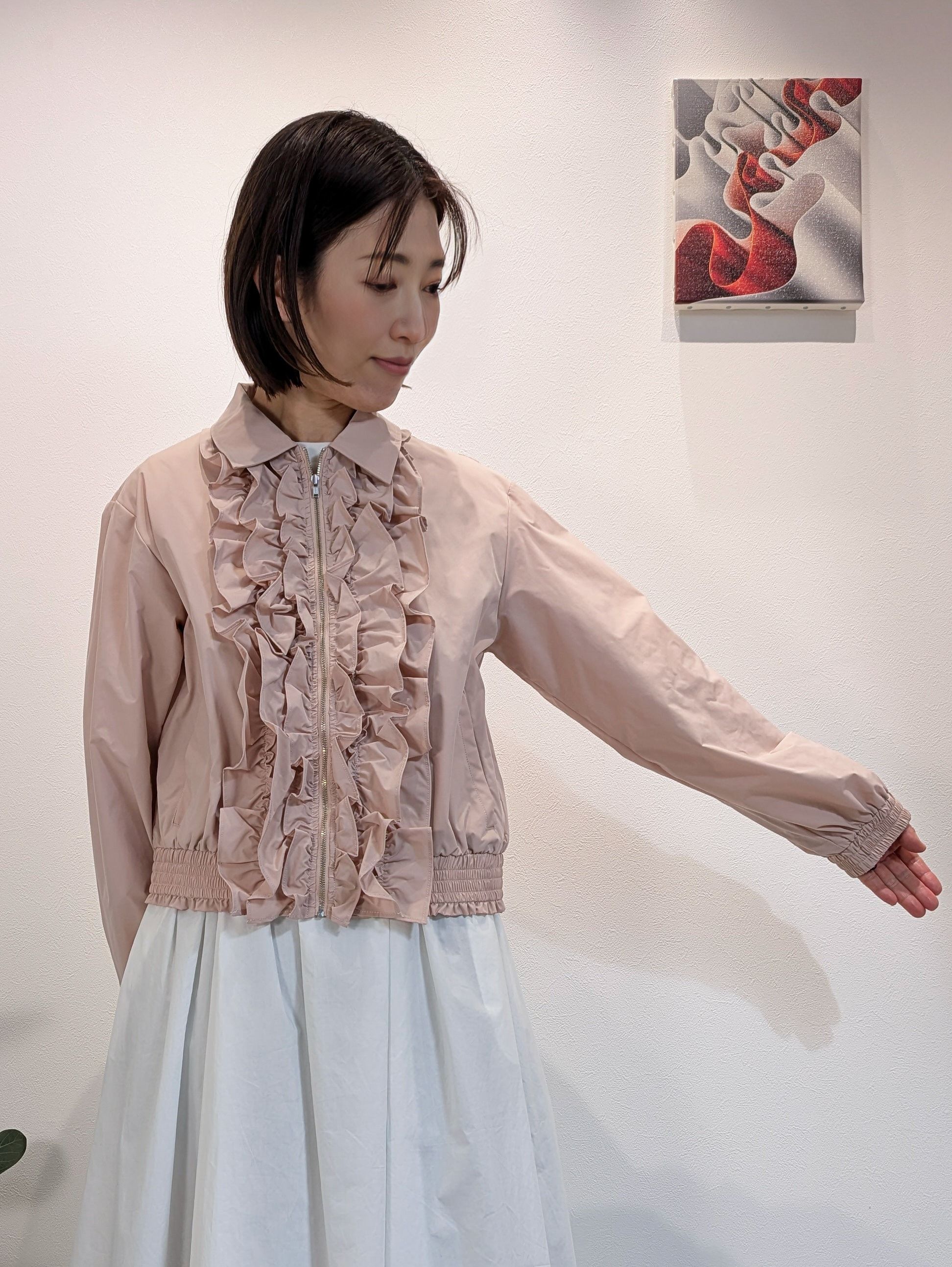 フリルジャケット