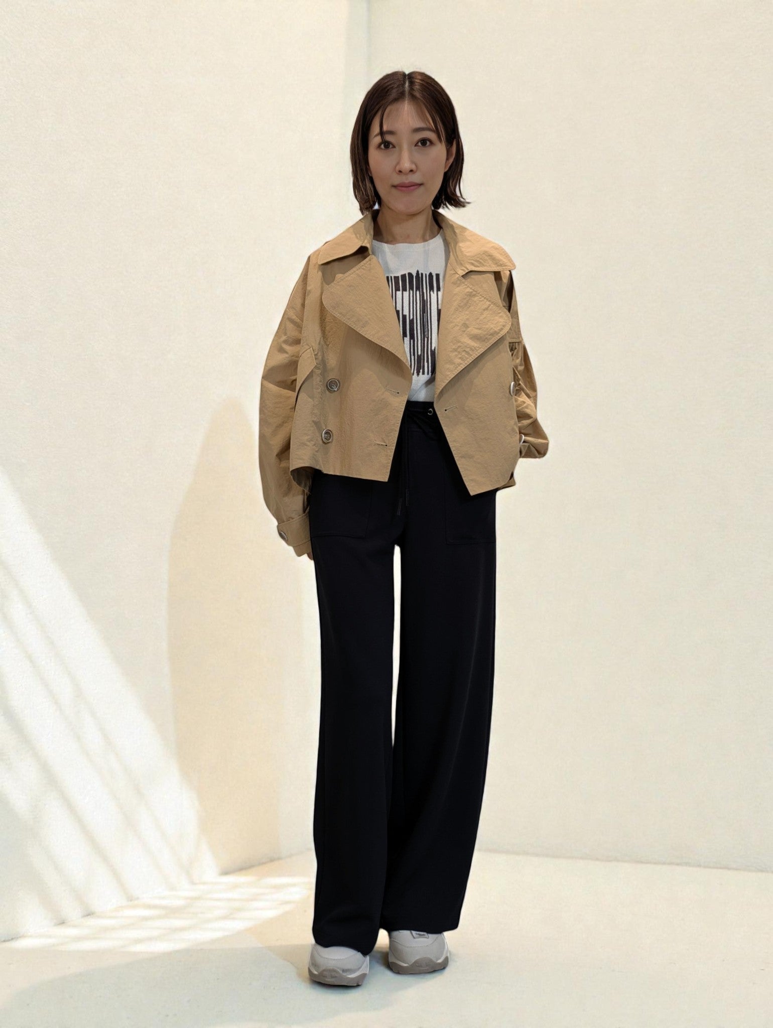 ロゴニットプルオーバー