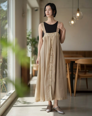 Overalls dress