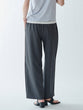 Color-blocked piping pants
