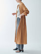 Stand collar shirt dress