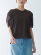Tucked sleeve blouse