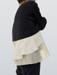 Georgette frill pullover