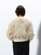 Tulle lace blouson