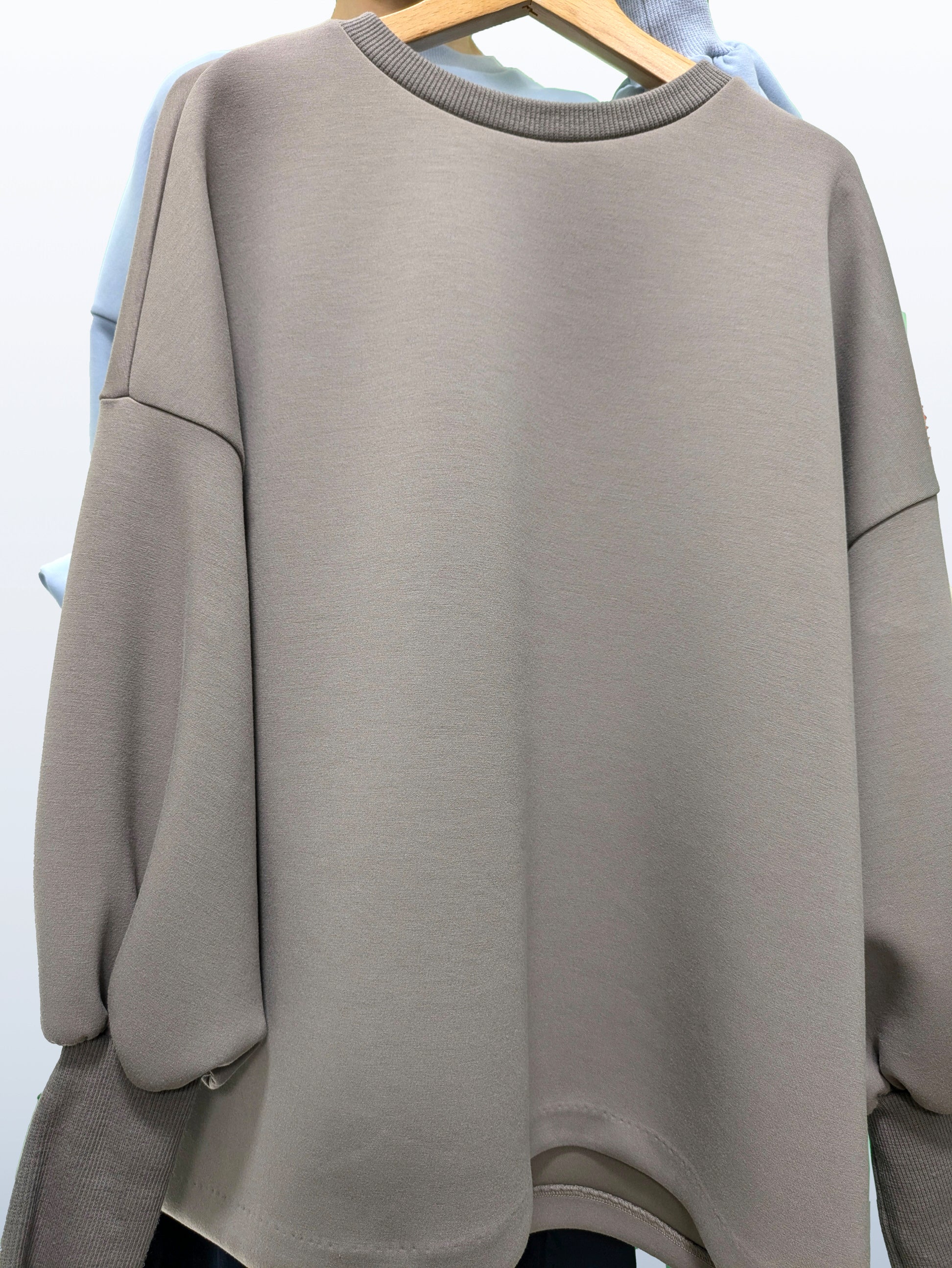 Volume Sleeve Pullover