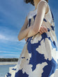 Botanical print camisole dress