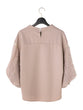 Jacquard Sleeve Pullover