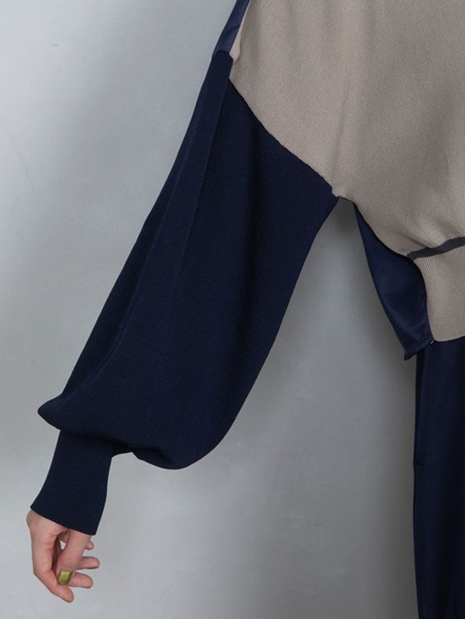 color scheme knit cardigan