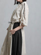 Piping shirt dress