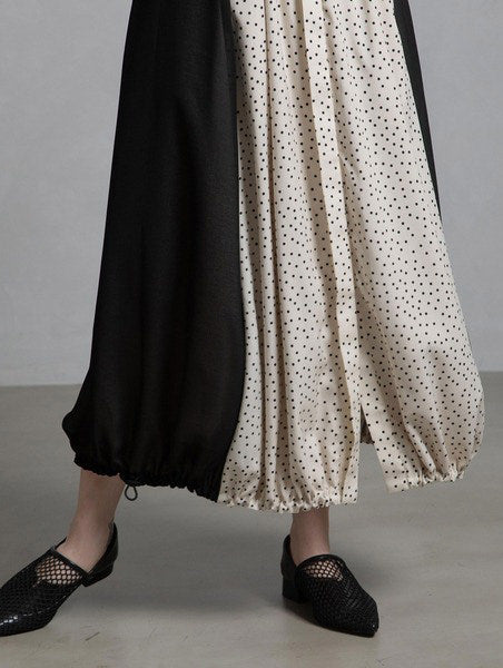 Piping shirt dress