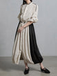 Piping shirt dress