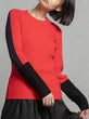 Color Block Rib Knit