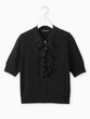 Ruffle design knit