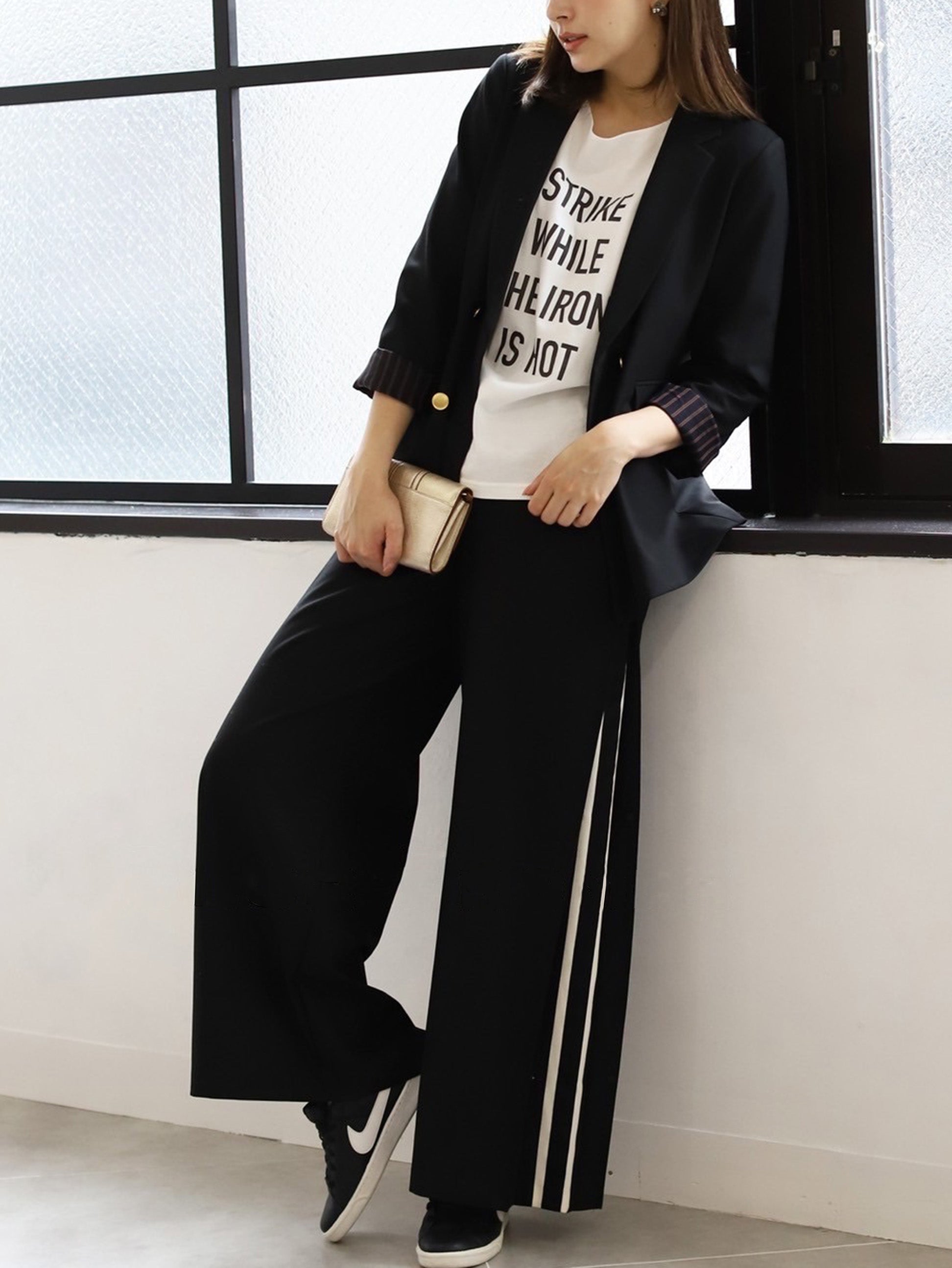 2way side line pants