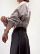 high neck blouse