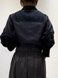 Sheer denim bosom shirt