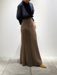 Sheer denim bosom shirt