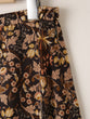 Art Flower Print Skirt