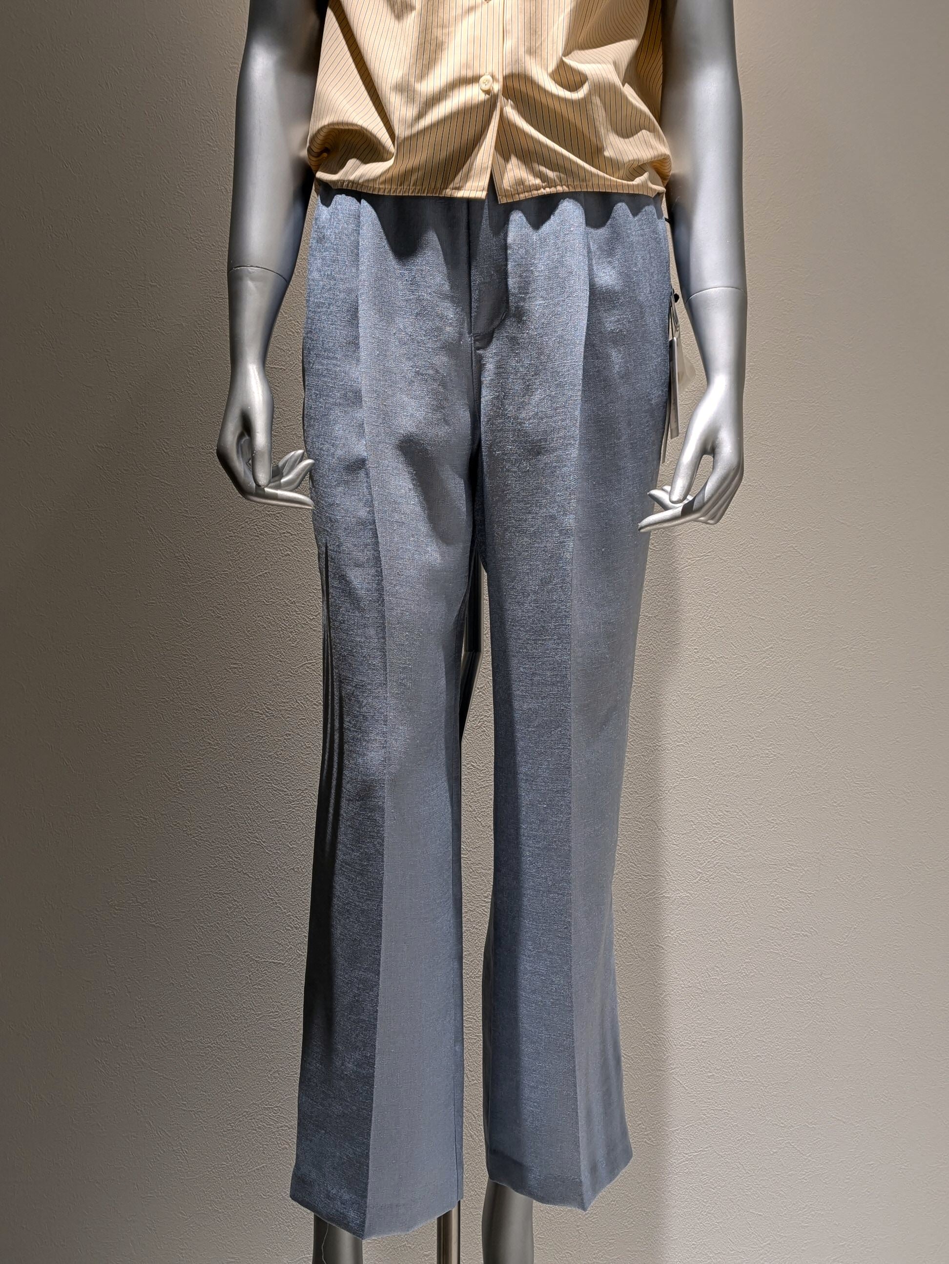 Linen-like easy pants