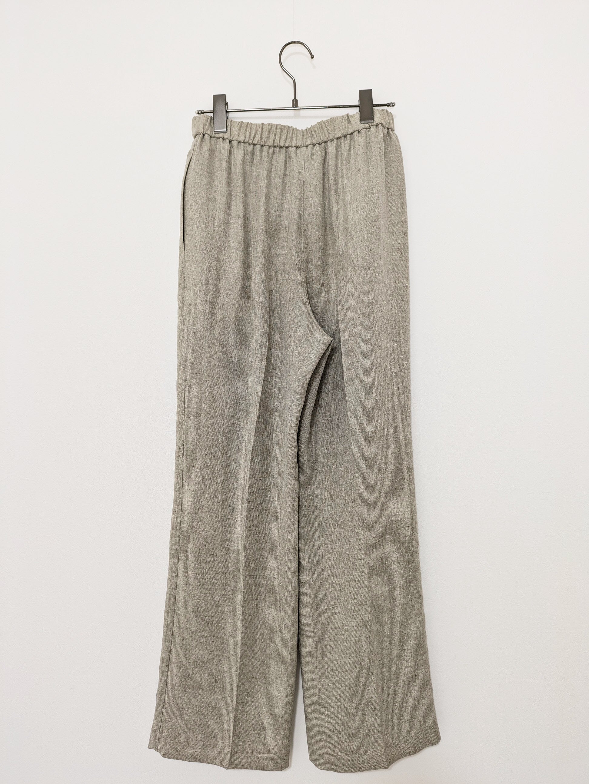 Linen-like easy pants