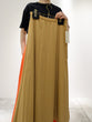 Gabardine long skirt