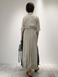 Piping shirt dress