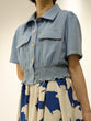 Dungaree short jacket