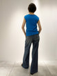 French Sleeve Rib Top