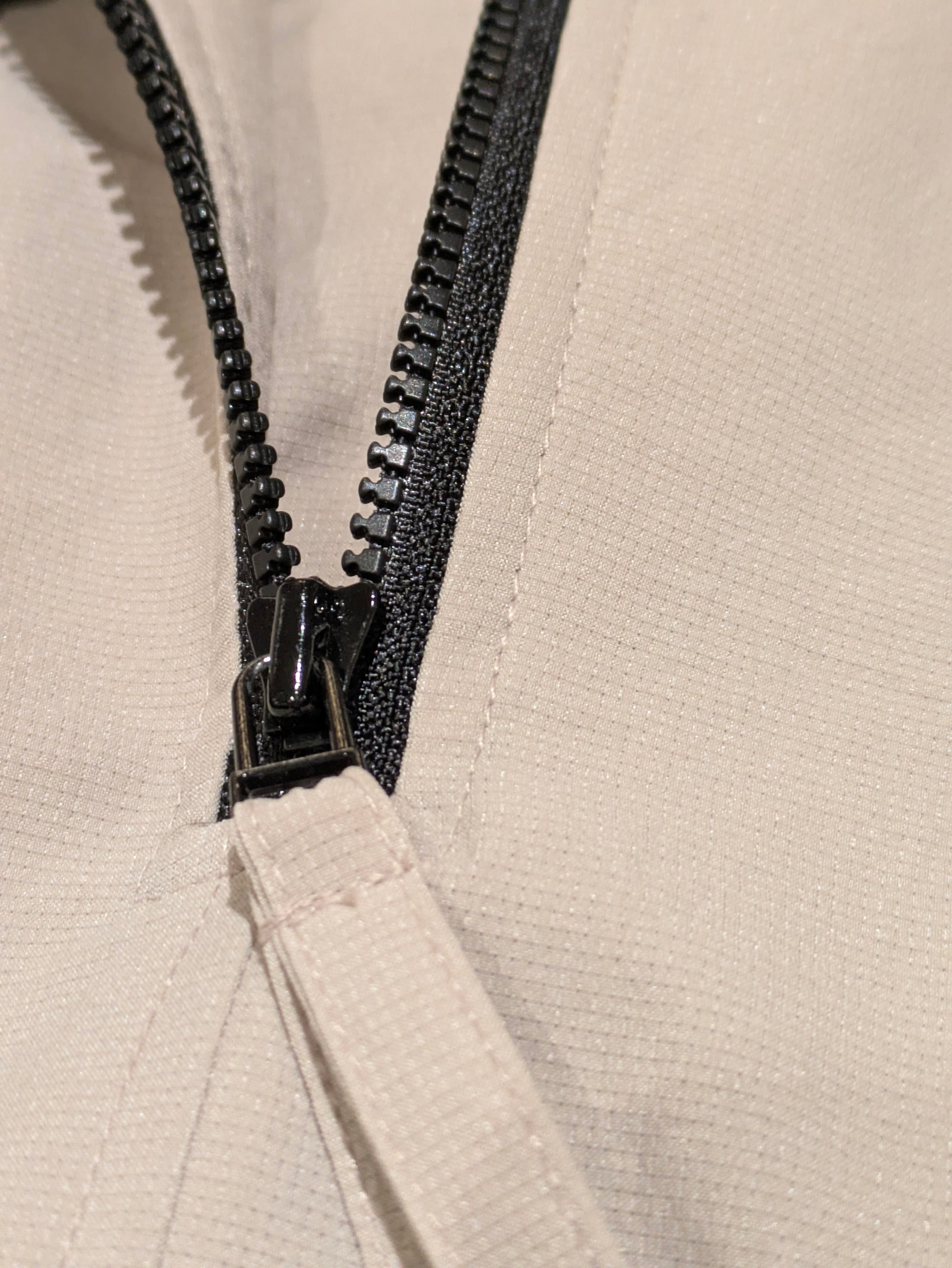 Front zip dress