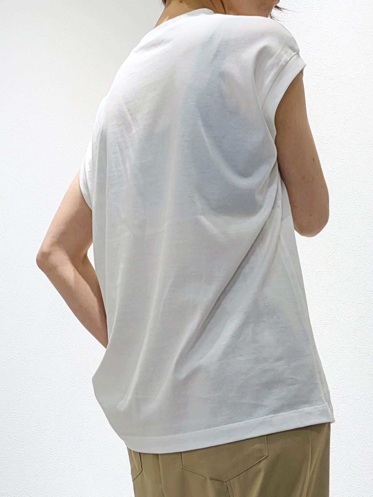 Mesh print T-shirt