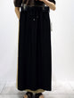 Stretch twill pencil skirt