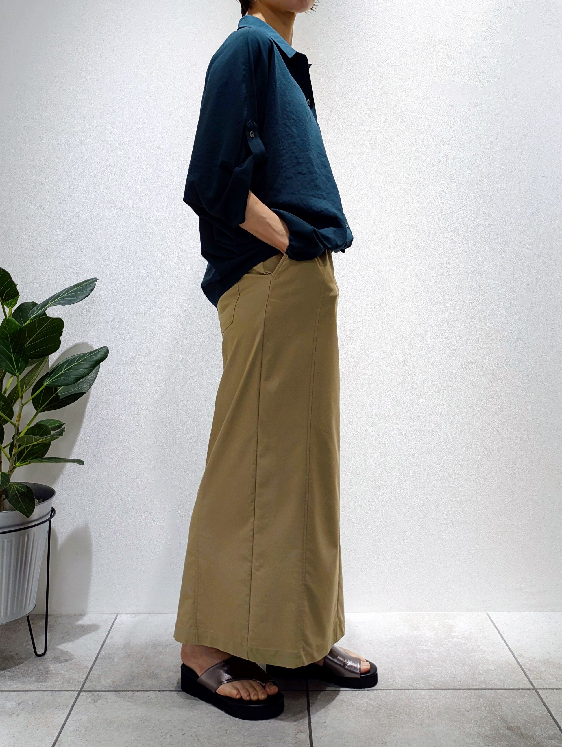 Draped shirt