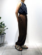 Soft satin jogger pants