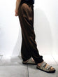 Soft satin jogger pants