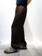 Soft satin jogger pants