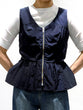 satin corset blouse