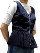 satin corset blouse